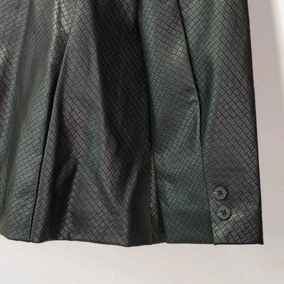 Women's Fallon Pu Jacket Faux Leather Black Women's Size US 16 - Picture 6 of 12